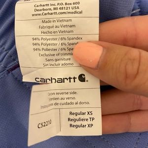 Carhartt scrub pants, NWT